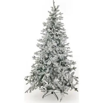 Vánoční stromek Umělý vánoční stromek 3D Jedle Bílá Premium 210 cm