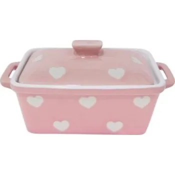 Sada nádobí Stylový doplněk do kuchyně - Máslenka a zapékací miska s pokličkou