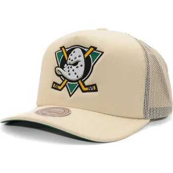 Kšiltovka Kšiltovka Mitchell & Ness - NHL Evergreen Trucker Vntg - Anaheim Ducks - Off White