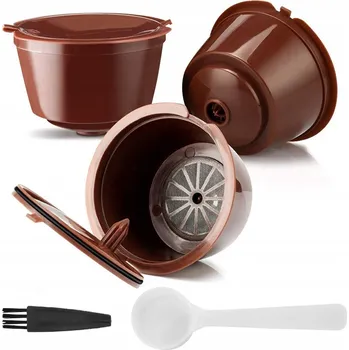 dobirkov.cz Opakovaně použitelné kávové kapsle dolce gusto, 3 ks + odměrka