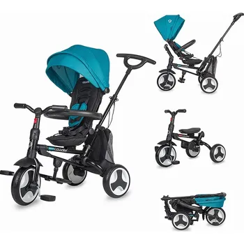 Dětská tříkolka Coccolle Spectra Turquoise Tide