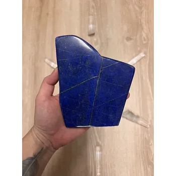 Přírodní kámen Lapis Lazuli Afghánistán leštěný, 432g