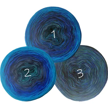 Příze Duhová klubka Oceán Délka návinu/Hmotnost: výprodej č.2 - 1000 m/200 g