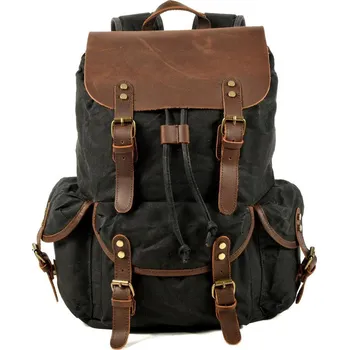 Městský batoh TopMode Velký retro batoh z nepromokavého plátna 825952