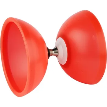 Jojo VISION FREE - žonglovací diabolo s ložiskem (Henry's) Barva: Červená