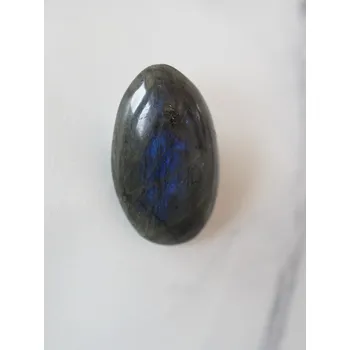 Sběratelství Labradorit leštěný ovál, Madagaskar, 48 g