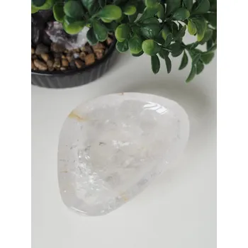 Přírodní kámen Miska z kamene Křišťál, EX, 423 g