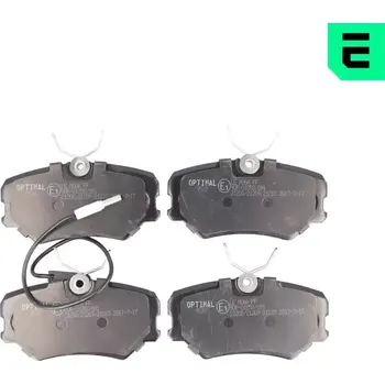 Brzdová destička OPTIMAL Sada brzdových destiček OPT BP-09539