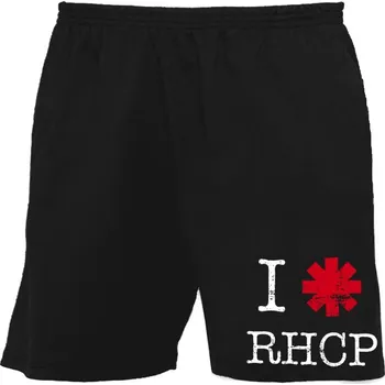Pánské kraťasy bermudy, kraťasy Red Hot Chili Peppers - I Love RHCP