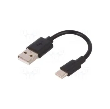 Datový kabel USB-USBC-0.1-BK
