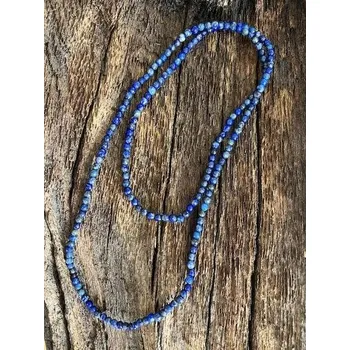 Náhrdelník Lapisový náhrdelník dlouhý nebo i vícenásobný - fazetovaný