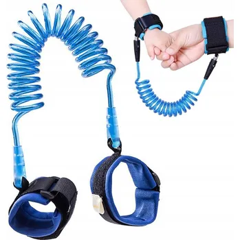 dobirkov.cz Bezpečnostní vodítko na dítě, vodítko na zápěstí dítěte - modrá