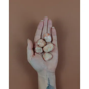 Sluneční brýle Sluneční kámen tromlovaný kus cca 20g