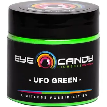 barva a nátěr na dřevo UFO Green - Eye Candy Pigments Hmotnost: 25 g