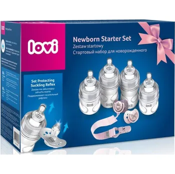 Kojenecká láhev Novorozenecká startovací sada Botanic holka