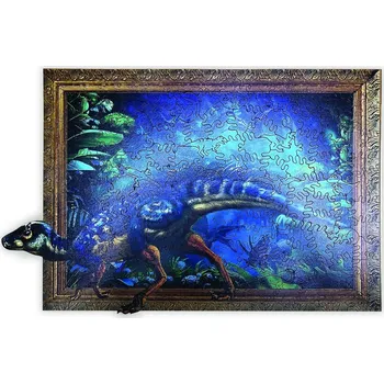 Puzzle Dřevěné puzzle Dinosaurus A4