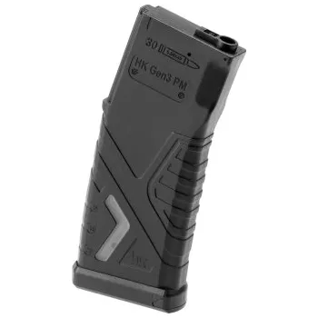 Airsoft Zásobník pro HK416 polymerový Mid-Cap gen.3 - Černý