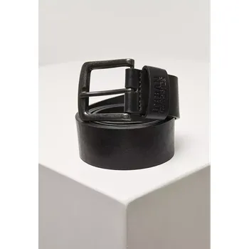 Opasek Unisex pásek Urban Classics Recycled Imitation Leather Belt velikost S / M black