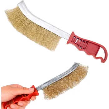 Sada nářadí dobirkov.cz Mosazný drátěný kartáč pro čištění ráfků