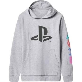 Chlapecká mikina Dětská mikina s kapucí (šedá, 158/164)