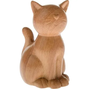 Soška kočka se srdíčkem čumáčkem