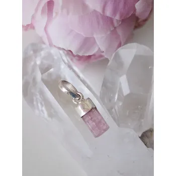 Přívěsek Růžový Turmalín Rubelit přívěsek 1,5 g