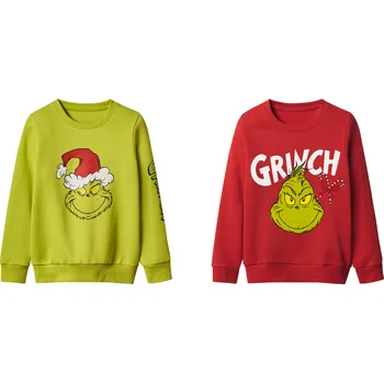 Dívčí mikina Dívčí mikina Grinch zelená 98/104 - 134/140