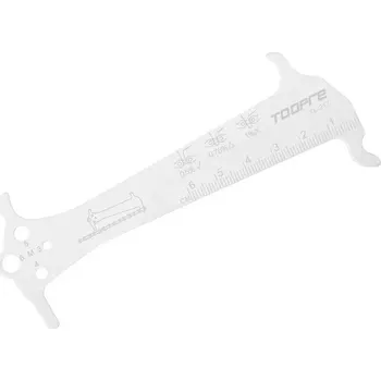 Měrka řetězu TOOPRE - stříbrná