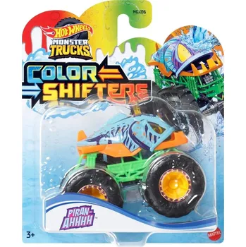 autíčko Hot Wheels Monster Trucks Color Shifters HGX06 Piran Ahhh