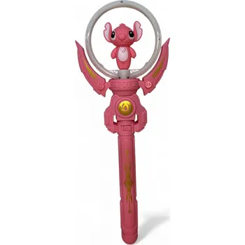Karnevalový doplněk Svítící magická hůlka - Lilo a Stitch (35 cm) Barva: Růžová