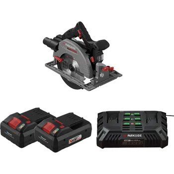 Okružní pila PARKSIDE PERFORMANCE® PPHKSA 40-Li A1 2x 4 Ah