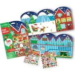 Samolepky pěnové Vánoční dílna