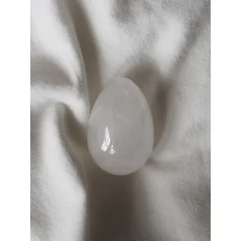 Yoni vajíčko Čistota - Křišťál, bez dírky