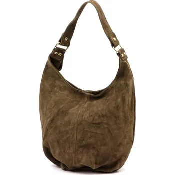 Kabelka Kožená kabelka Luka 26-049 - hnědá