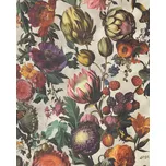 Eijffinger Vliesová tapeta na zeď, béžová, květiny, plody, motýli, 351230, Magnifique, Eijffinger, velikost 10 x 0,52 m