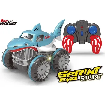 RC model auta RC obojživelný žralok modrý