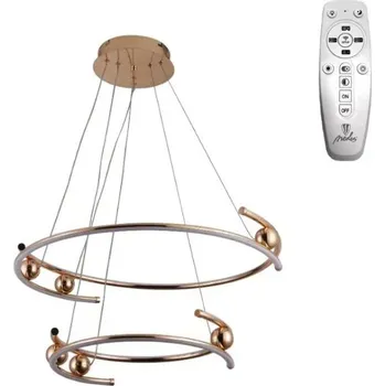 LED svítidlo + dálkový ovladač 80W - J4346/GCH NEDES