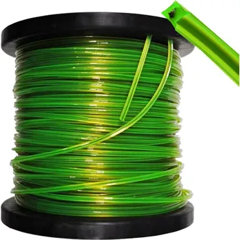 Potah na židli dobirkov.cz Vyztužená řezací struna pro benzínové křovinořezy, 2,4 mm, 100 m