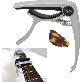 kreativní sada dobirkov.cz Klasická kytara, capodaster metal + trsátko