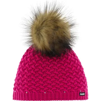 Čepice Eisbär Shanita Lux Crystal MÜ kids - pittipink/real