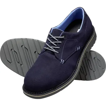 Pracovní obuv uvex 1 business 8428 S3L - Manažerská bezpečnostní ESD polobotka modrá Velikost obuvi: 43 S3L ESD FO SR