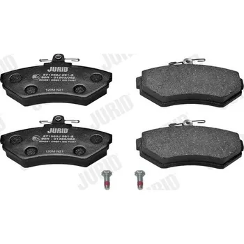 Brzdová destička Sada brzdových destiček, kotoučová brzda JURID 571969J
