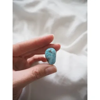 Larimar oválek leštěný, 6,8 g