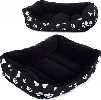 Pelíšek pro psa dobirkov.cz Pelíšek pro psy a kočky s polštářem, černý L