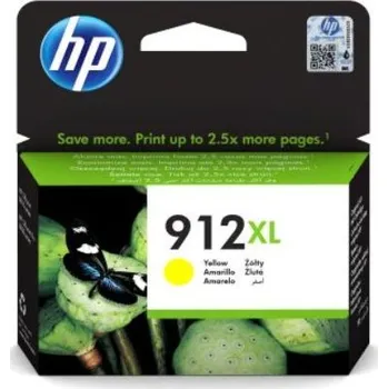 HP INC HP 912XL High Yield Yellow Original Ink Cartridge 3YL83AE#BGY