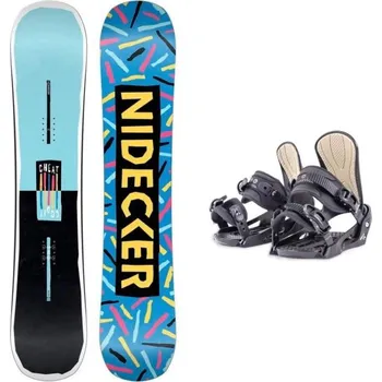Snowboarding Nidecker Cheat Code Youth dětský snowboard + Beany Junior vázání 142 cm + XS - EU 32-35 + DÁREK + Doprava ZDARMA
