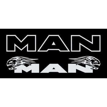 Osvětlení interiéru vozidel Světelná tabulka LED 50x12cm MAN