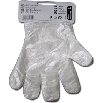 Pracovní rukavice Maxpack L265 Rukavice jednorázové vel.L HDPE (100ks)