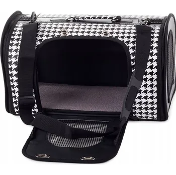 Pelíšek pro psa dobirkov.cz Přepravní taška pro psy a kočky 44 cm, bílá