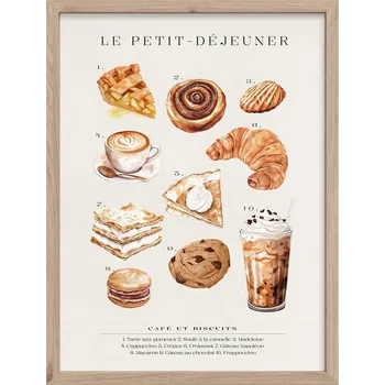 Obraz Obraz 30x40 cm Petit Dejeuner – Styler ID_1823552